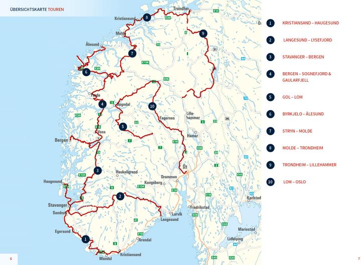 Actual product image Motorbike Travel Guide Fjord Norway