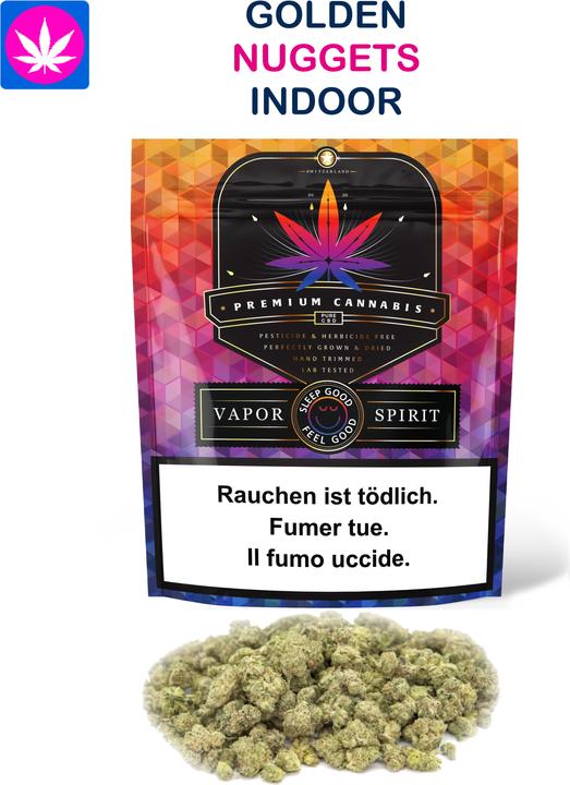 Produktbild Vapor Spirit Golden Nuggets (5 g, Indoor)