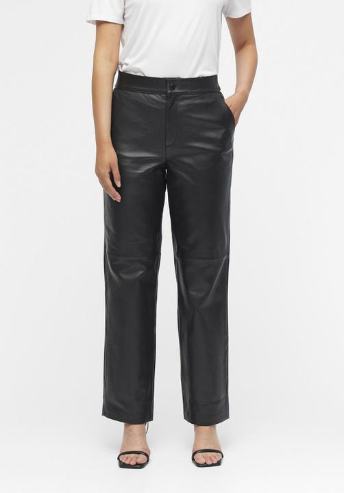 Image du produit Object Pantalon court en cuir (36)