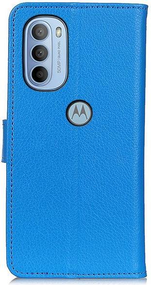 Produktbild MU Classic Litchi Leder Bookcover Series (Motorola Moto G41, Motorola Moto G31)