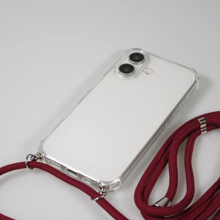 Image du produit PhoneLook Coque Gel transparent avec lacet (Apple iPhone 16 Plus)