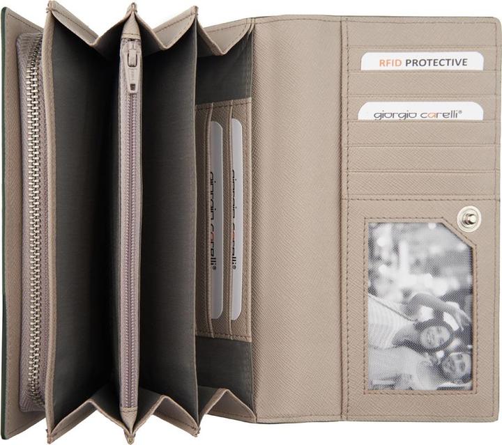 Actual product image Giorgio Carelli Ladies purse, RFID, Soulbrace