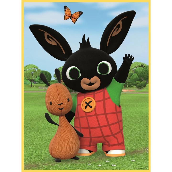 Actual product image Trefl Baby MAXI Puzzle 2x10 pieces Bing Bunny (10 pieces)