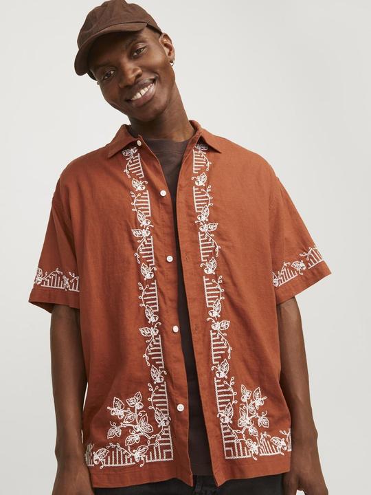 Actual product image Jack & Jones Wide Fit Shirt Shirt (M)