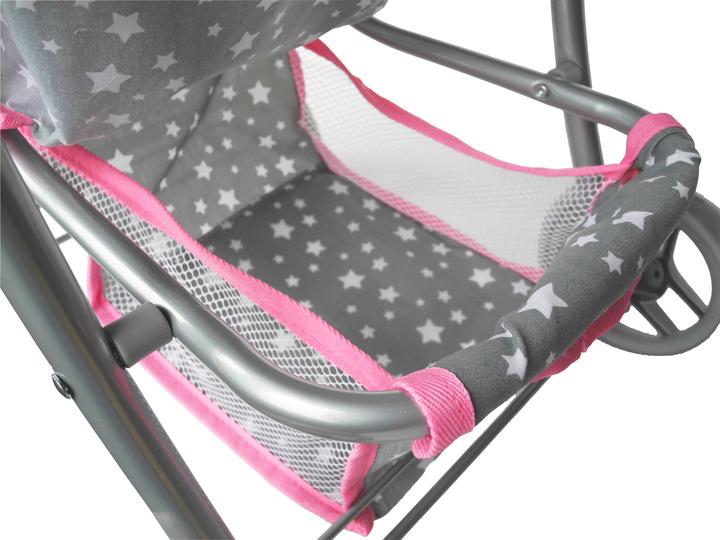 Actual product image Knorrtoys Puppenbuggy Liba - Star grey
