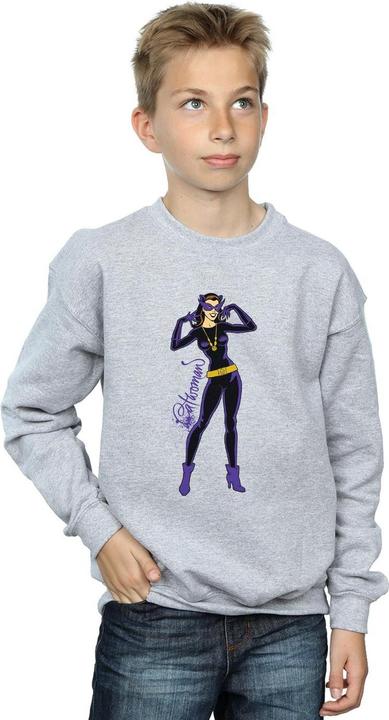 Immagine prodotto Catwoman Happy Pose Felpa Ragazzi (152, 158)
