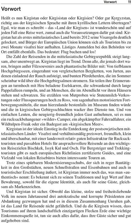 Actual product image Reiseführer Kirgistan (German, Dagmar Schreiber, Stephan Flechtner, 2025)