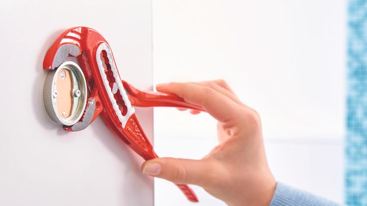 Actual product image tesa Support papier toilette luup chromé