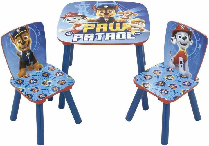 Produktbild Arditex Kindertisch- und Stuhlset Paw Patrol Blau (Kindersitzgruppe)