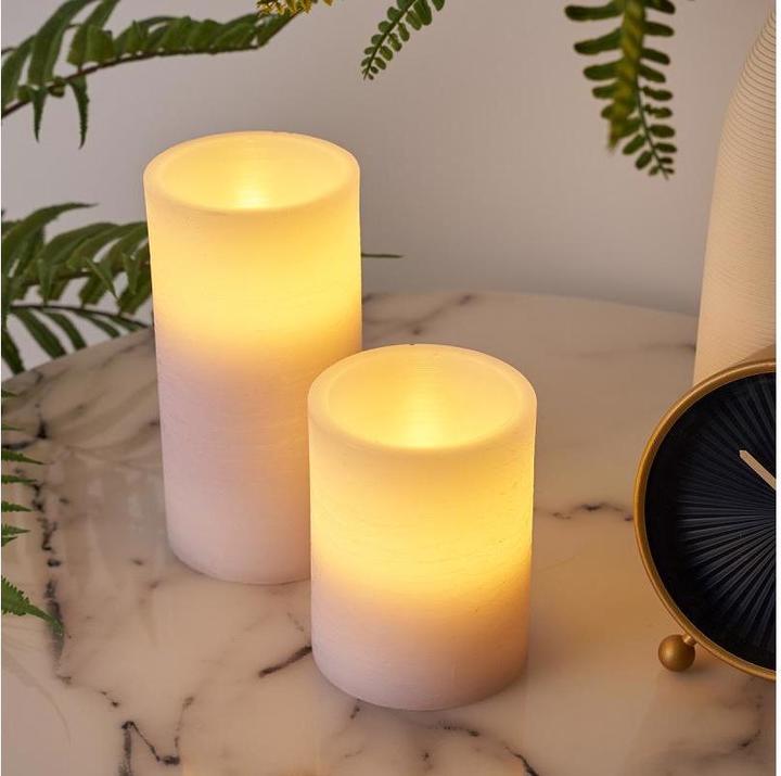 Actual product image Pauleen LED Wax Candle Cosy Lilac Set of 2 (2 x)
