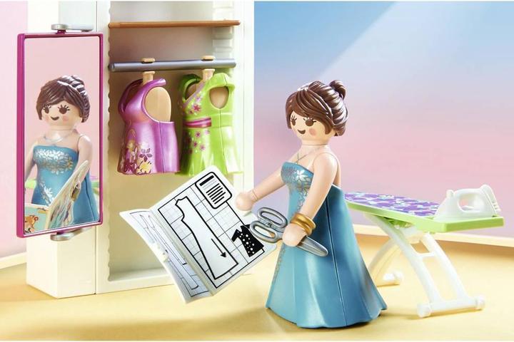 Produktbild Playmobil Schlafzimmer mit Nähecke (70208, Playmobil Dollhouse)