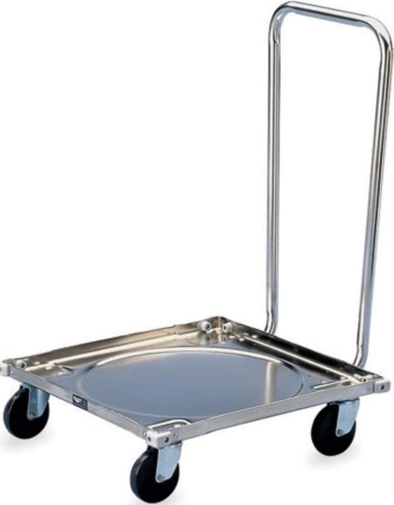 Actual product image Vollrath Stainless steel crockery trolley without handle