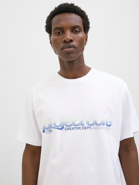 Produktbild Jack & Jones Gedruckt Rundhalsausschnitt T-shirt T-shirt (XL)