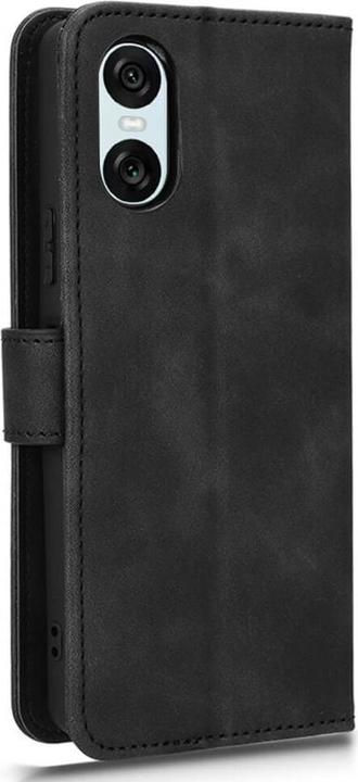 Actual product image Cover-Discount Sony Xperia 10 VI - Suede look case in vintage design (Sony Xperia 10 VI)