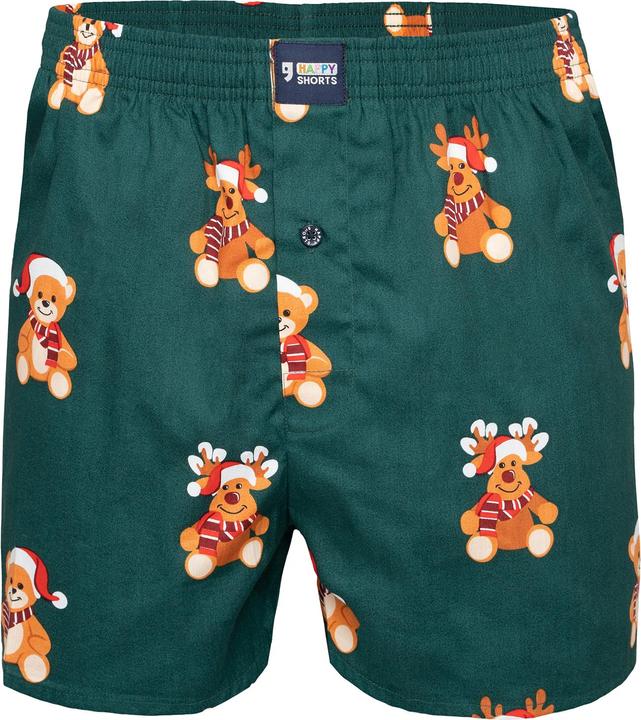 Immagine prodotto Happy shorts Boxer in tessuto dal taglio casual e confortevole (S, Confezione singola)