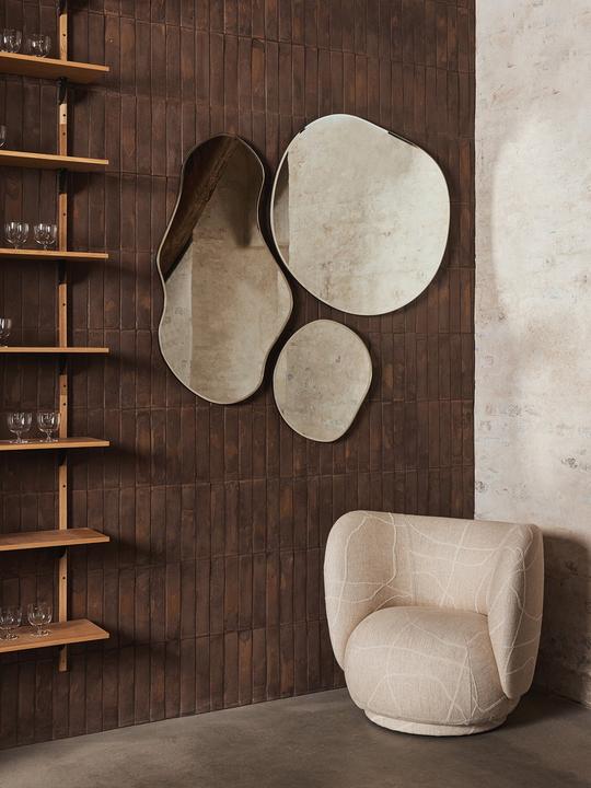 Actual product image Ferm Living Pond Mirror (87 x 94 x 1.5 cm)