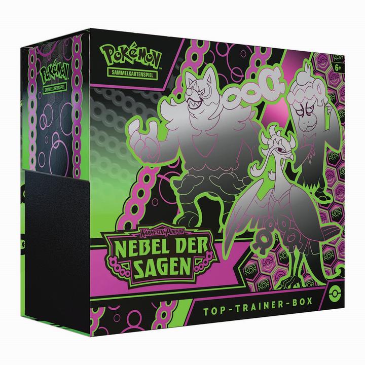Produktbild Pokémon POK Karmesin & Purpur 06.5 Top-Trainer Box (Deutsch, Elite / Top Trainer Box)
