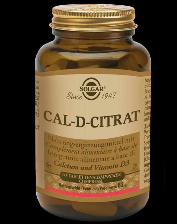 Immagine prodotto Solgar Cal-D-Citrato compresse (60 pz) (60 Pezzo/i, Pillole, 218 g)