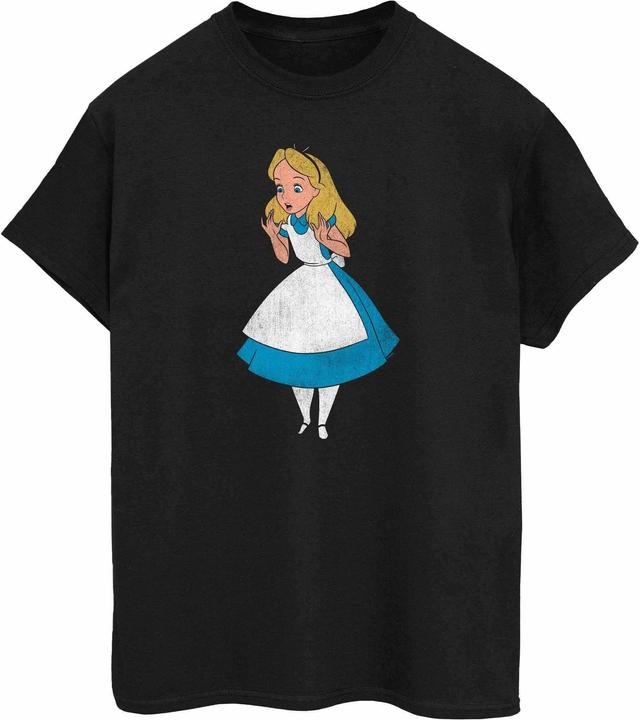 Alice In Wonderland Classic Boyfriend TShirt aus Baumwolle