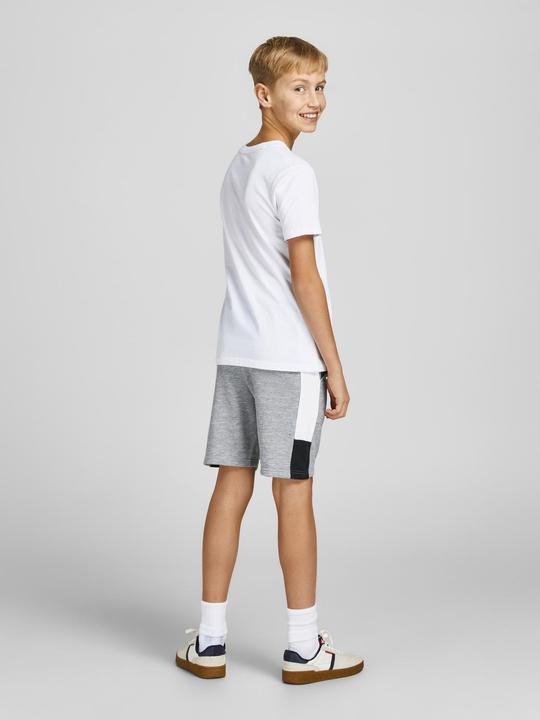 Actual product image Jack & Jones Jpstlogo Blocking Sweat Shorts Vg Sn Jnr (116)
