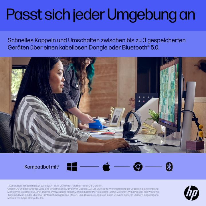 Image du produit HP 715 RECHBL Souris Bluetooth Mult-Dvc (Sans fil)