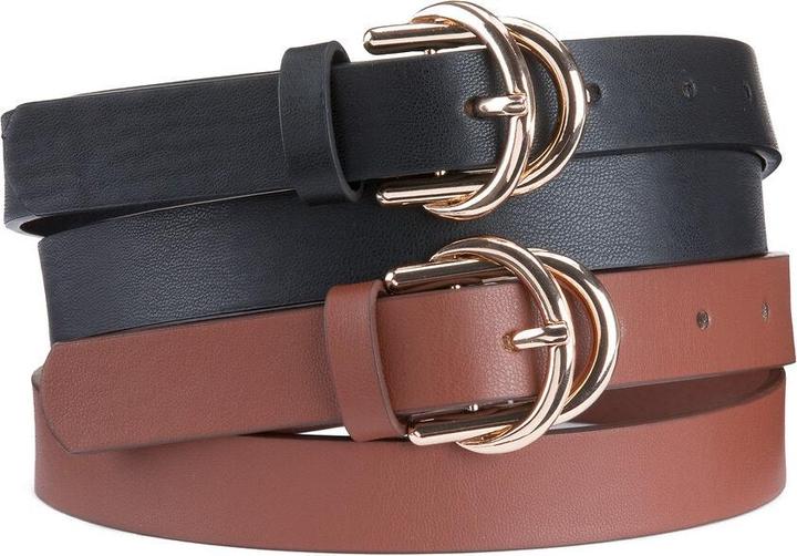 La Redoute Collections 2er-Pack Gürtel