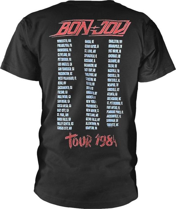 Image du produit Bon Jovi - T-shirt TOUR '84 - Adulte (S)
