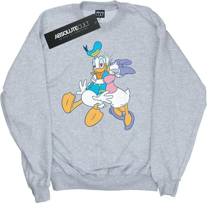 Image du produit Disney - Sweat DONALD AND DAISY DUCK KISS - Femme (L)