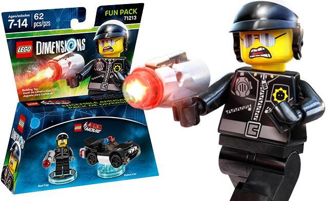 Actual product image LEGO Bad Cop (71213, LEGO DC, LEGO Dimensions)