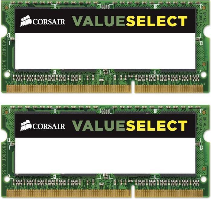 Produktbild Corsair Value Select (2 x 4GB, 1066 MHz, DDR3-RAM, SO-DIMM)