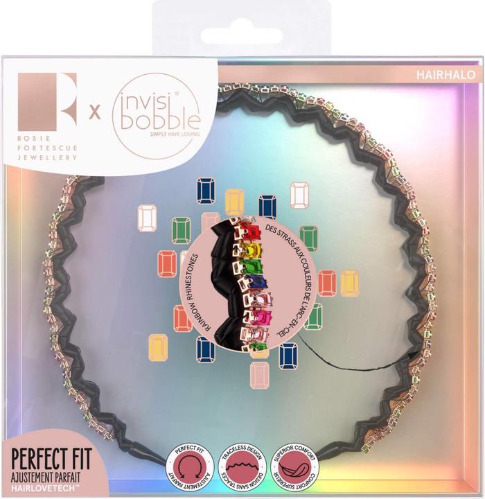 Immagine prodotto Invisibobble x Rosie Fortescue - HAIRHALO Tesoro di tendenza (Elastico per capelli)