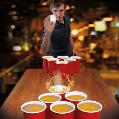 Produktbild Paladone Products Trinkspiel Beer Pong Game XXL