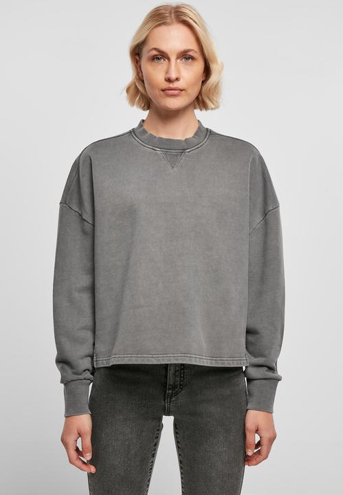 Actual product image Urban Classics Ladies Heavy Terry Garment Dye Crewneck - 19387 (XL)
