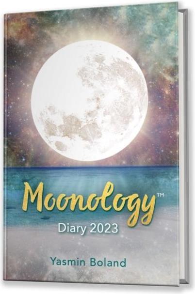 Actual product image Moonology Diary 2023 (English, Yasmin Boland, 2022)