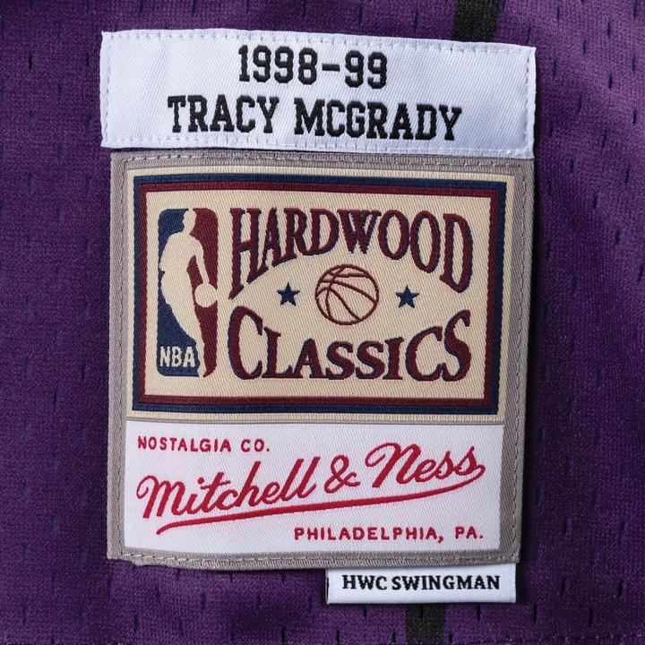Actual product image Mitchell & Ness Swingman Mesh Jersey Toronto Raptors 98-99 Tracy Mcgrady (L)