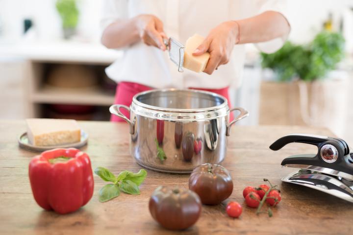 Image du produit Lagostina Autocuiseur Mia, 22 cm, 5 L (22 cm, Cuiseur à vapeur, Acier inoxydable)