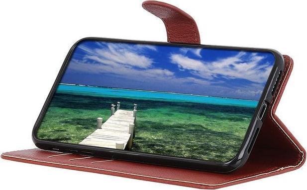 Actual product image MU Classic Litchi Leather Bookcover Series (Oppo A94)