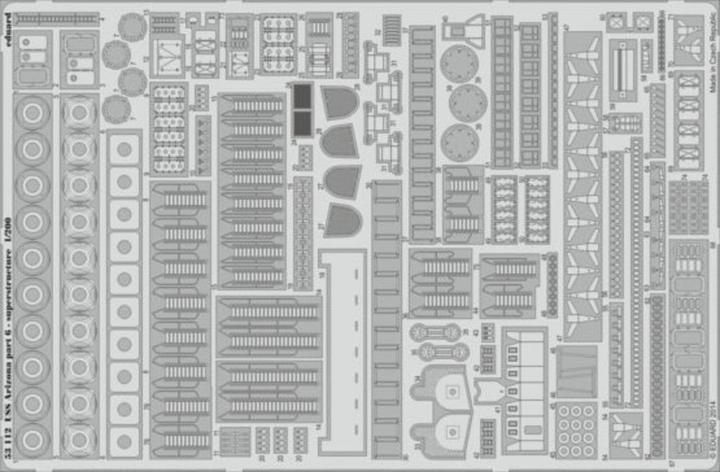 Produktbild Eduard USS Arizona part 6-superstructure f.Trum