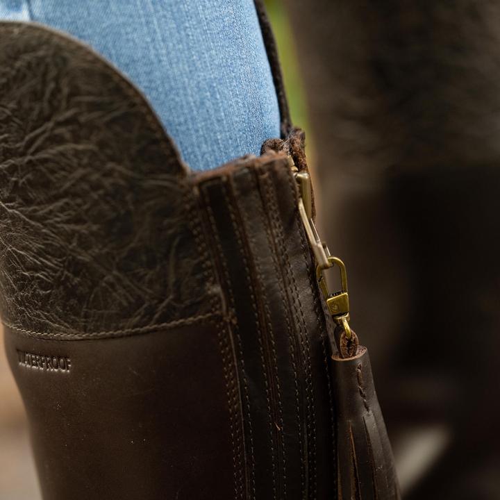 Actual product image Dublin Unisex Adult Nore Leather Waterproof Country Boots (39.5)