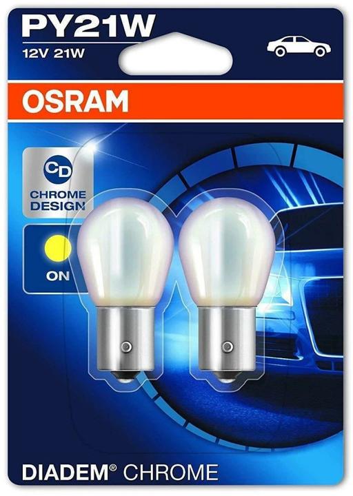 Image du produit Osram 4062172394857 Signal Leuchtmittel Diadem PY21W 21 W 12 V (PY21W)