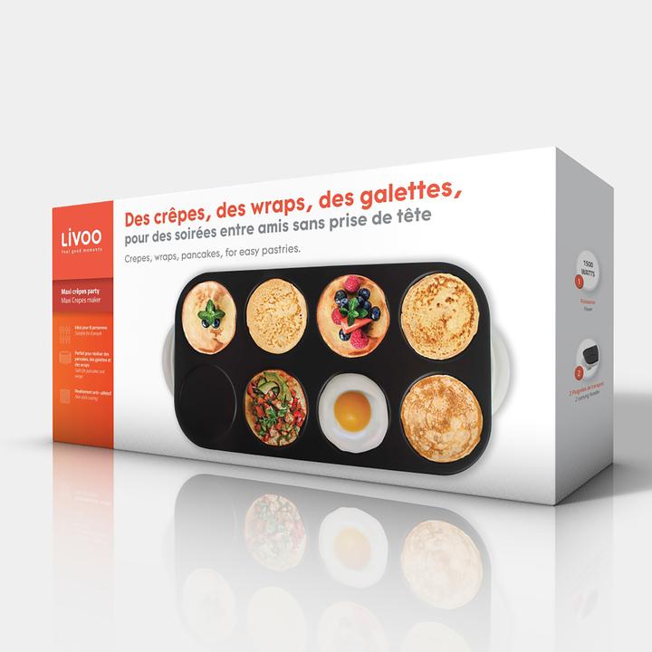 Image du produit Livoo Maxi crêpes party