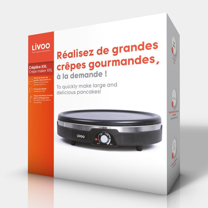 Actual product image Livoo Crepe maker XXL