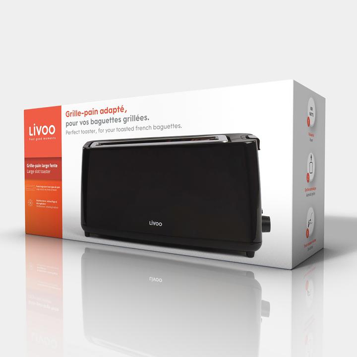 Image du produit Livoo Grille-pain large fente