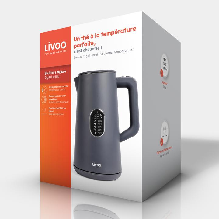 Immagine prodotto Livoo Bollitore digitale (1.50 l)
