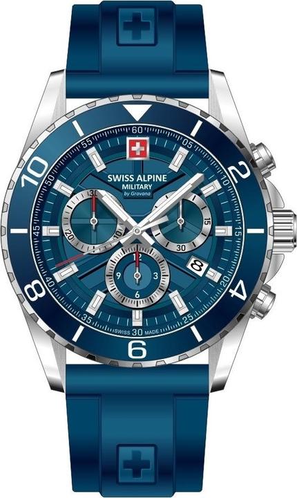 Immagine prodotto Swiss Alpine Military Collezione SENTINEL CHRONO - Orologio svizzero al quarzo (Fatto in Svizzera)