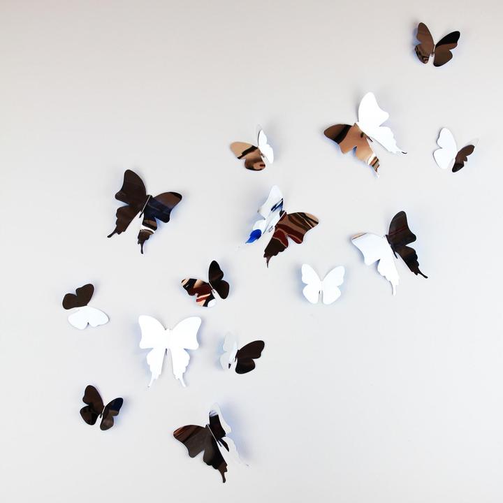 Immagine prodotto Walplus Farfalle (9 x 9,5 cm)