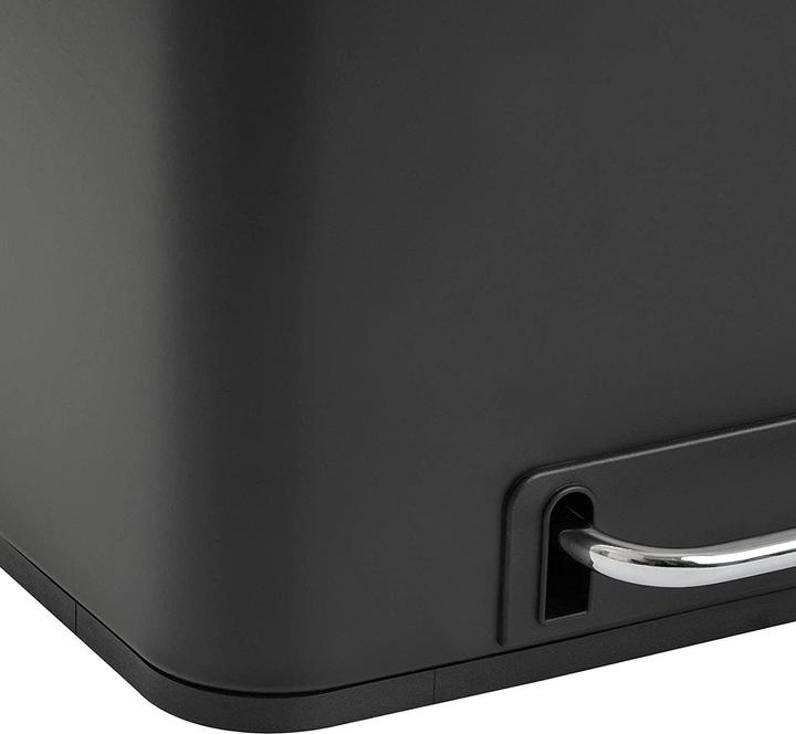 Produktbild Svita TM2X24 Treteimer 48 Liter Schwarz (48 l)