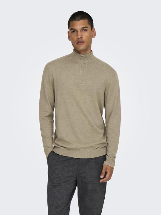 Produktbild Only & Sons Normal geschnitten Rundhalsausschnitt Pullover Strickpullover (XL)