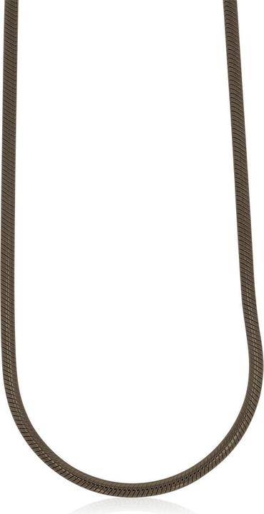 Image du produit Xen Collier serpent de 42 cm en argent 925 black rhodium (Argent sterling 925, 42 cm)