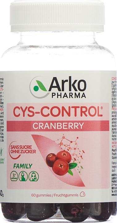 Immagine prodotto Arkopharma Cys-control Gummies (60 Pezzo/i, Gomme, 190 g)